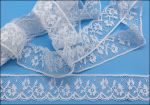 1" White French Lace Eding