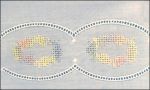 SALE!  Swiss Insertion with Scallop & Crossstitch Floral Design $12 a yard
