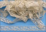 5/8" Ecru French Lace Edging, $4.80 a yard