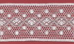 1.5" Ivory Insertion Lace, $9.00 a yard