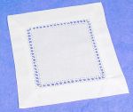 6" x 6" Gulucci Hemstitch Cocktail Napkin