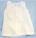 Vintage Baby Slip with Pink Featherstitching