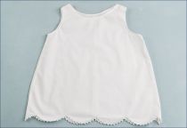 Vintage Baby Slip, Handmade, Tatting Edge