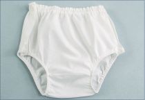 White Baby Boy's  Cotton Diaper Cover