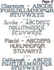 Lettering Choices, Group 2